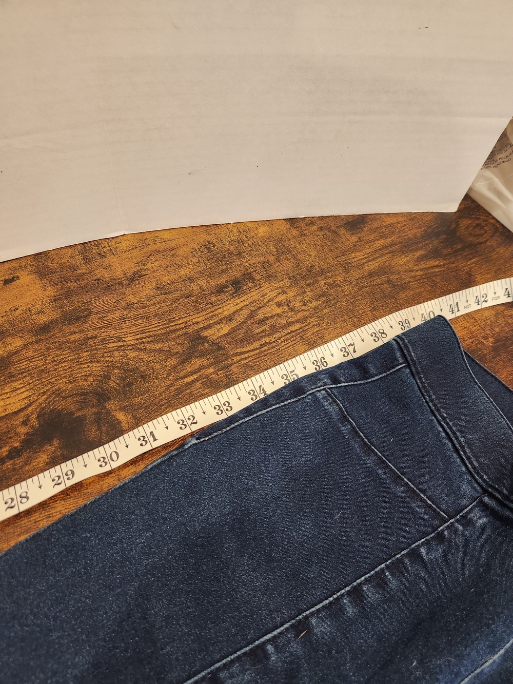 No Boundaries Dark Wash Flared Denim Jeans - Blue (661) - Picture 6 of 7